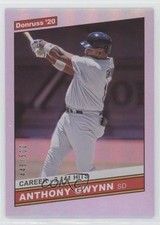 2020 Donruss Retro 1986 Variations Career Stat Line /500 Tony Gwynn #218 HOF gh4