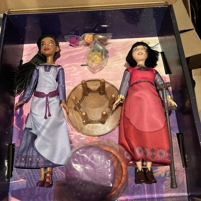 Disney Wish Tea Time Playset with Asha & Dahlia of Rosas Dolls Brand New Easter