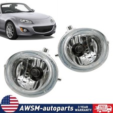 Pair Clear Oe Style Front Fog Light For 2004-2016 Mazda 2356 Cx-579 Mpv