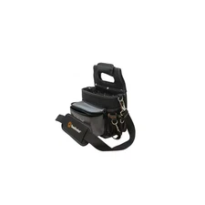 Southwire Electrician's Shoulder Tool Pouch Storage Durable Black 16 pockets