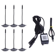 6x Front Grille LED Lighting RGB With APP Controller For SUV off-road vehicles