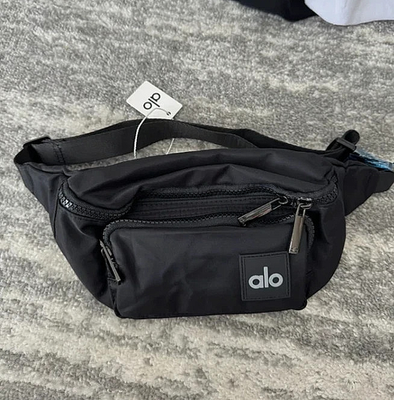 Alo Yoga Explorer Belt Bag Black – Crossbody Fanny Waist Pack