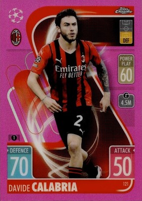 Davide Calabria - 2021-22 Topps Match Attax - Numbered /199