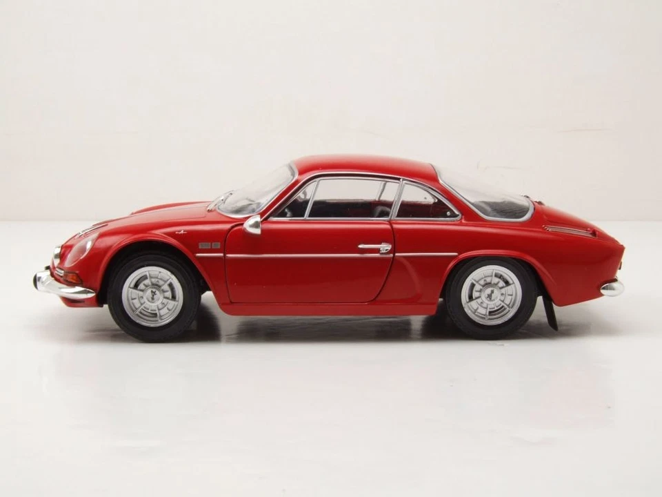 Alpine A110 1600S 1969 Rosso Modellino Auto 1:18 Solido - Immagine 3 di 4