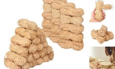36 PCS 50g Raffia Ribbon, Natural Raffia Straw, Raffia Paper Ribbon for DIY