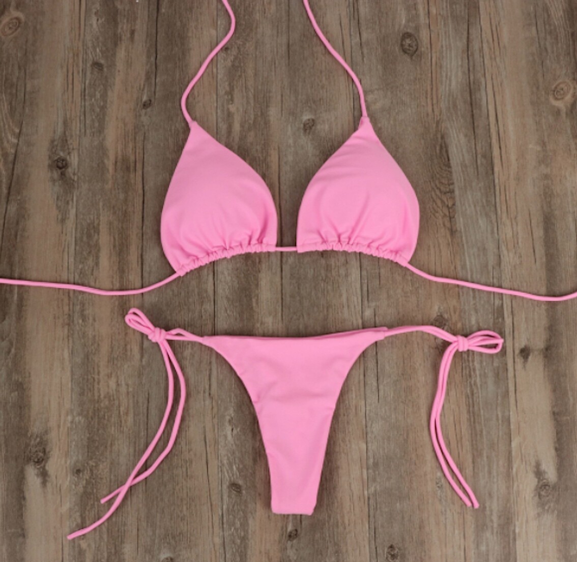 Image 8 - Femme Bikini Triangle Brésilien 2 pièces - Maillot de bain 550139