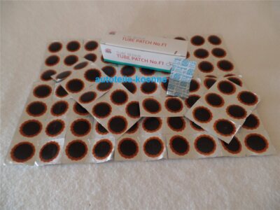 10x 7B 150X75mm TIP TOP Schlauchflicken Schlauchreparatur Gummi Flicken