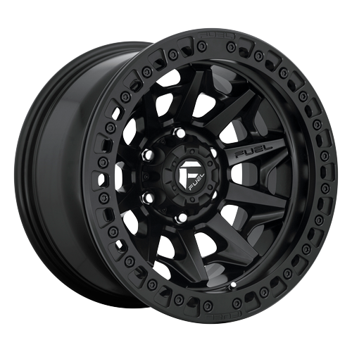 17 Inch Wheels Rims Black FOR Jeep Wrangler JK JL Fuel D114 17x9