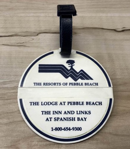 Vintage 1992 US Open Pebble Beach Golf Links Golf Bag Tag - Bild 2 von 2