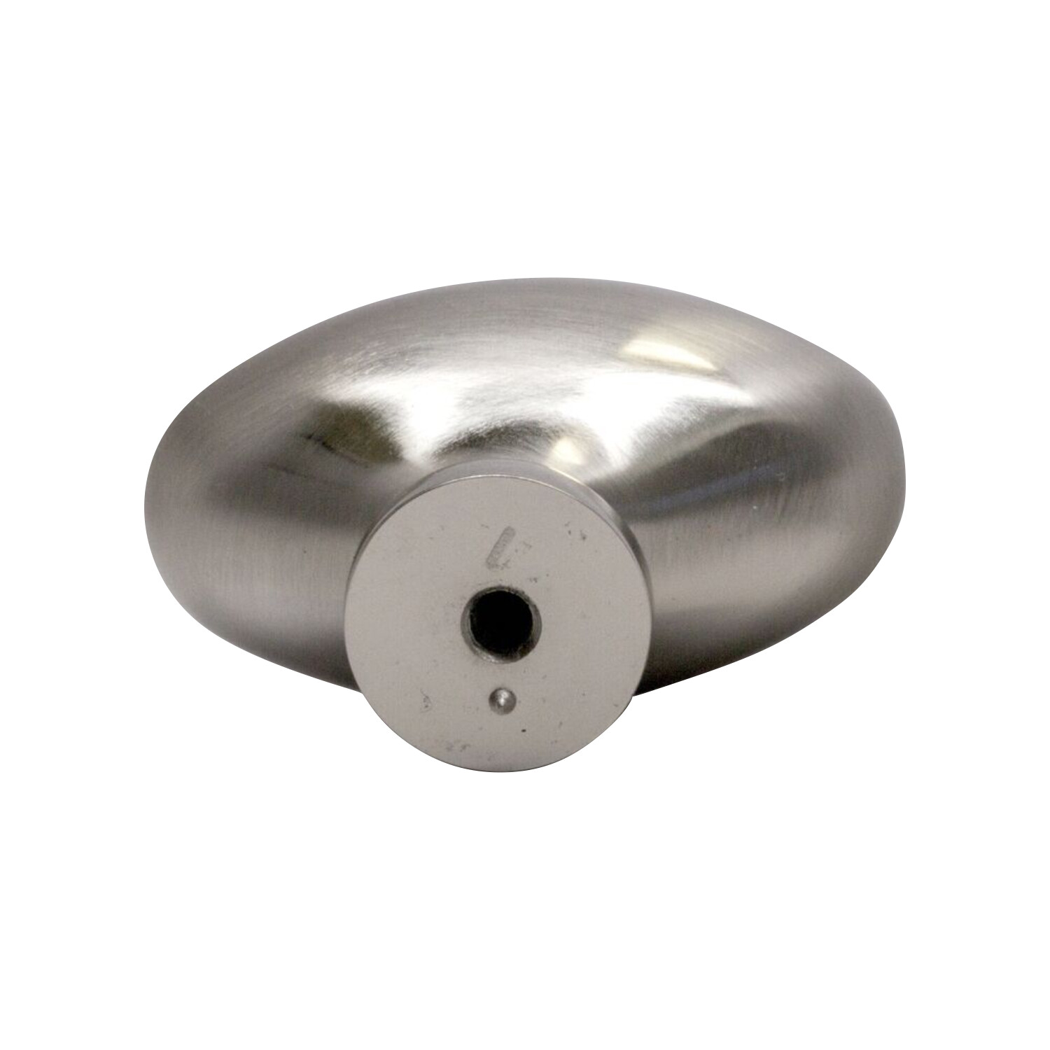 Rok Hardware 1-31/32" Classic Football Brushed Nickel Door Drawer Cabinet Knob