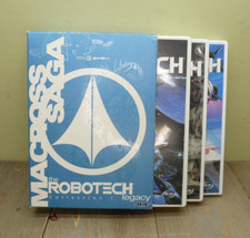 Robotech Legacy Vol 1 The Macross Saga DVD 2001 3 Disc Set 12 Episodes & Bonus