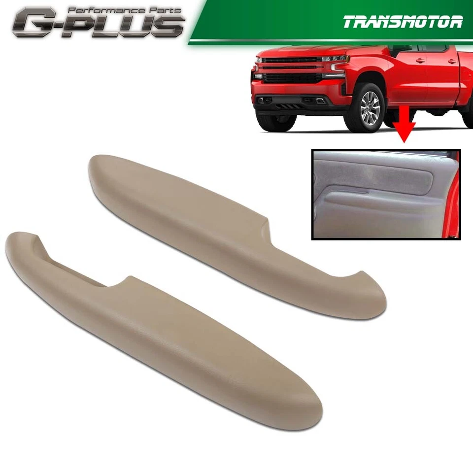 Door Armrest Front Driver & Passenger Side Fit For Chevy GMC Pickup Truck SUV - Image 2 of 4