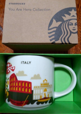 ITALY Starbucks coffee Cup Mug 14oz You Are Here Collection YAH