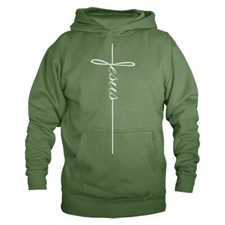Jesus Cross Christian Religious God Bible Church Jesus Christ Pullover Hoodie