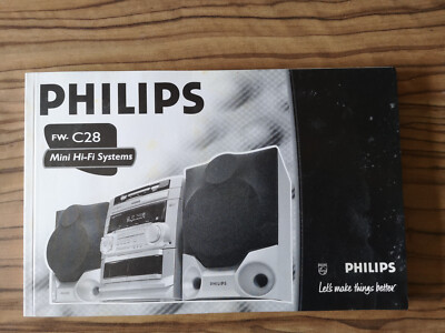 Bedienungsanleitung FW- C 28 Philips  Mini HiFi System