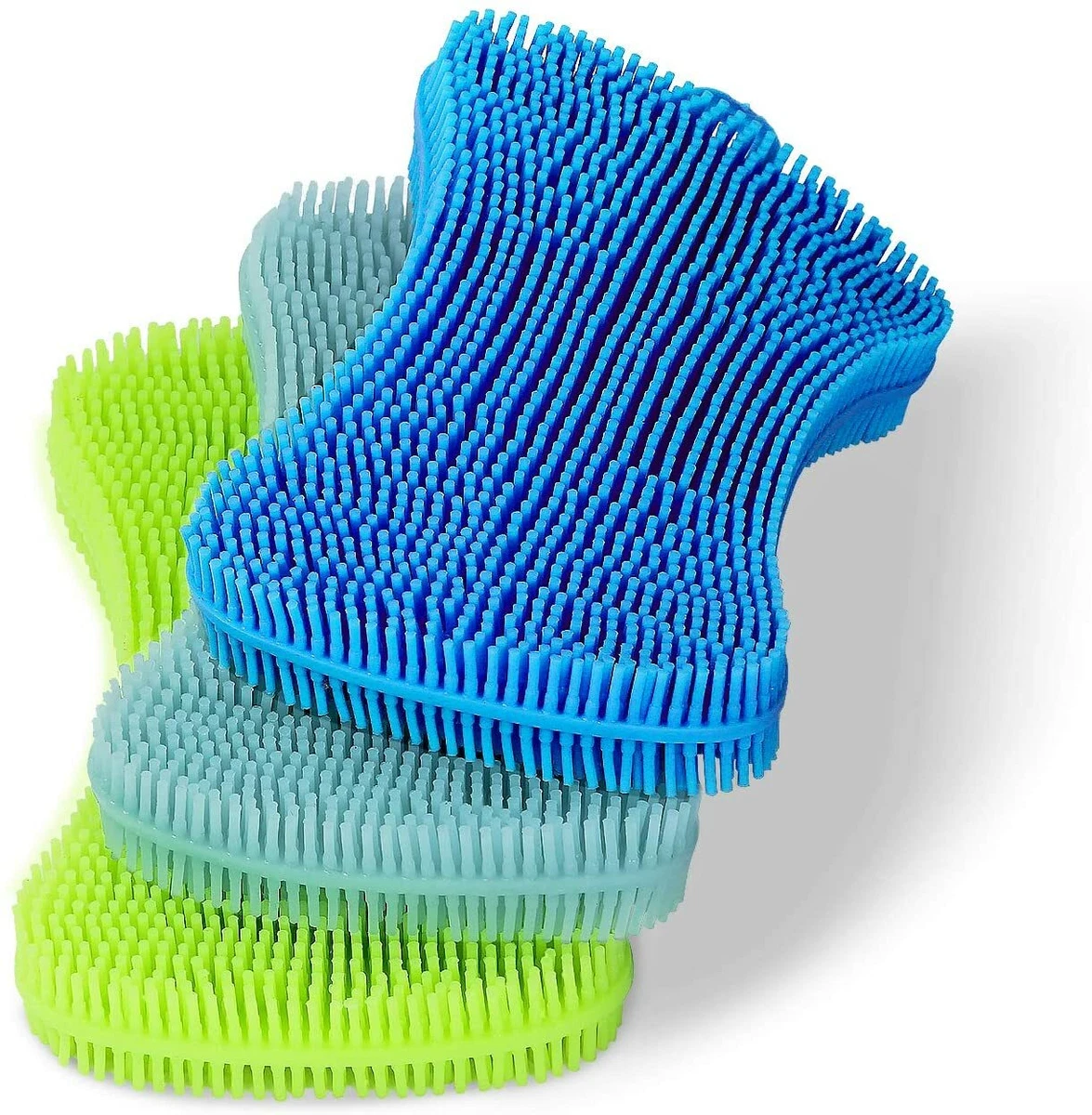 3-in-1 Silicone Scrubber Sponge