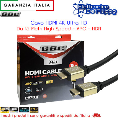 Cavo HDMI™ Highspeed con Ethernet Channel 1.4 A M/ Micro D M, 1 m