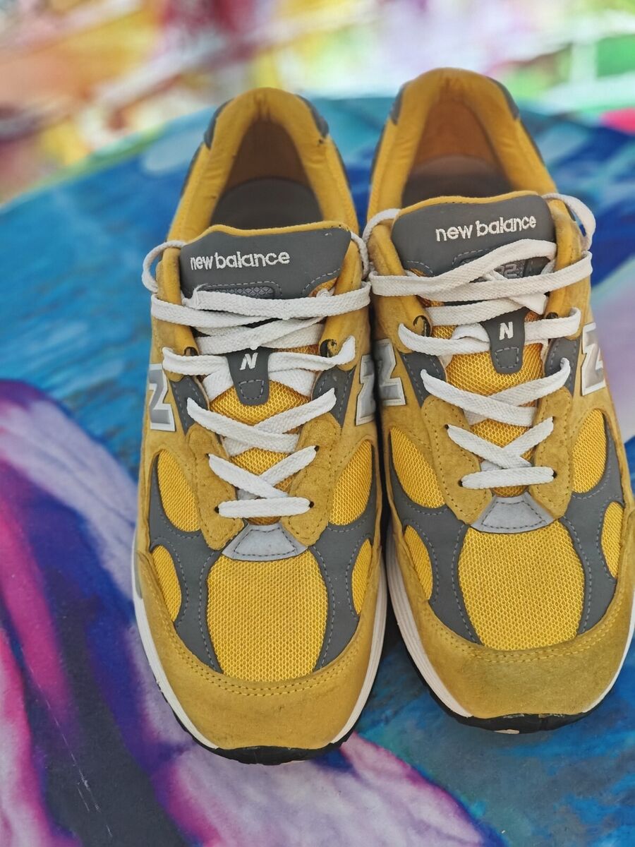 New Balance 992 (M992BB) Yellow 'Gold Cream' - Size 12 Mens New Balance 992 (M992BB) Yellow 'Gold Cream' - Size 12 Mens