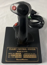 Thrustmaster Mark II Flight Control System FCS Joystick PC Computer