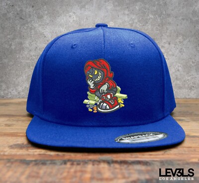 HUSTLE GANG  SNAPBACK BASEBALL CAP  LIL HUSTLER CASH MONEY CREW GIVE ME THE LOOT