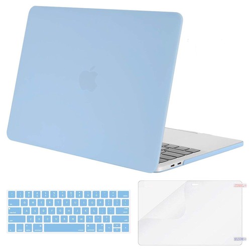 Rubberized Coated Case for Macbook Pro 13 15 Touch Bar New +KB Cover+Screen Skin - Picture 42 of 135