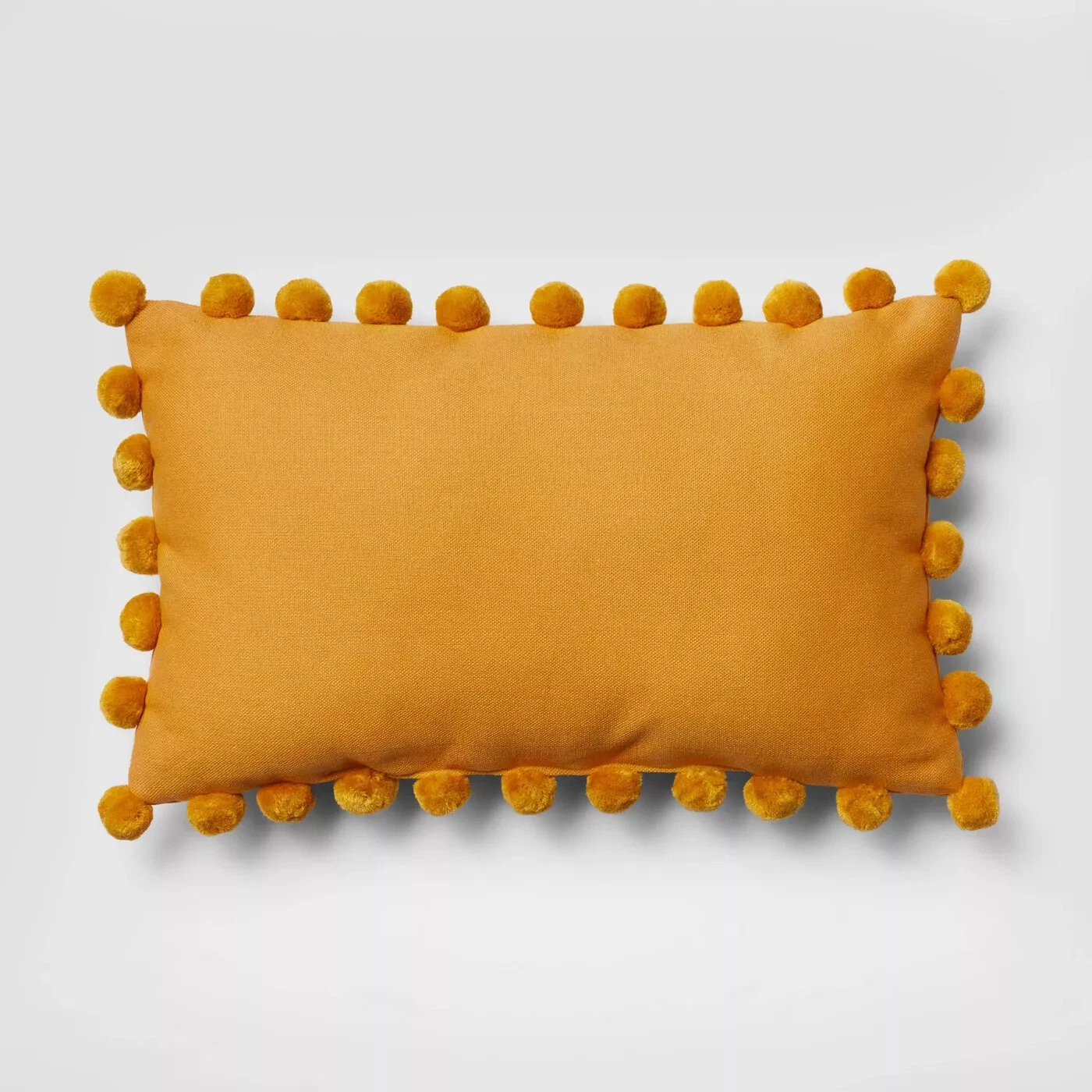 Cushion Cover Rectangular Pom-Pom Throw Pillow Cover/Cushion Cover 14 x 20 Inche