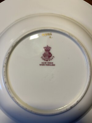 アンティークティファニー　ミントン　コバルト Exquisite Antique Tiffany & Co Minton Plate Low Bowl Cobalt Blue