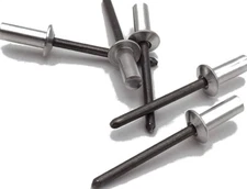 Closed End Blind Rivet Domed Head 1/4" Diameter Aluminum/Steel