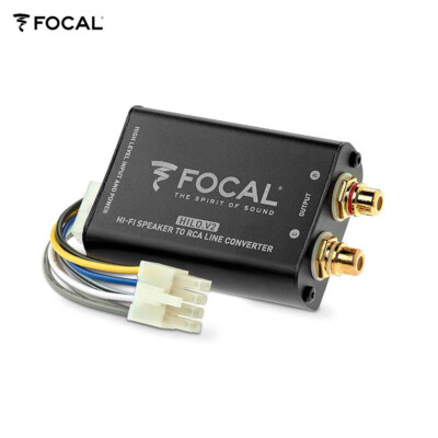 Focal F HILO-V3 Hi-Lo V3 High-Low Adapter mit Impedanz-Simulation Cinch Wandler