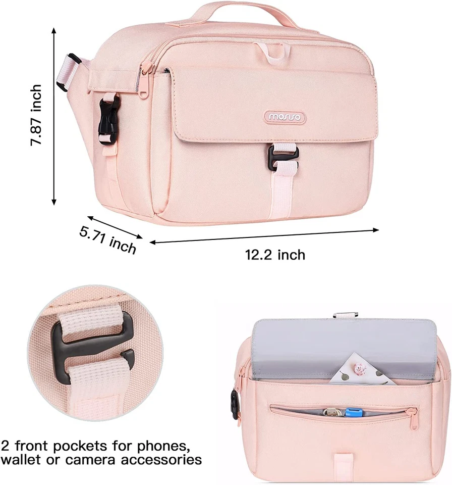 MOSISO Estuche para Cámara con Cubierta de Lluvia DSLR/SLR/Sin Espejo para Canon/Nikon/Sony Foto 4 de 4