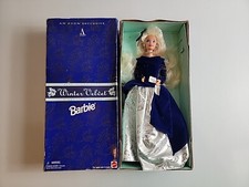 Winter Velvet Barbie Doll Avon Exclusive First In Series New In Box 1995