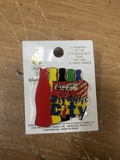 Official Olympic Games Collection 1996 Coca Cola Olympic City Pin Atlanta Games
