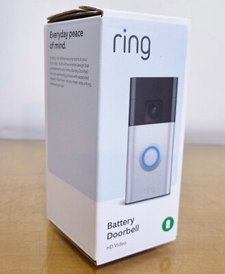 Brand New Wireless RING Video Doorbell with Battery HD Camera