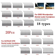 5-20pcs Dental Ultrasonic Piezo Scaler Tips fit EMS Woodpeck/DTE SATELEC G P