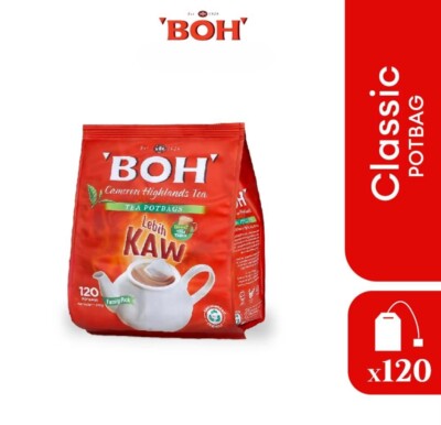 Tea for refresh, relax, and revive by BOH TEA Cameron Highlands - 120's x 2