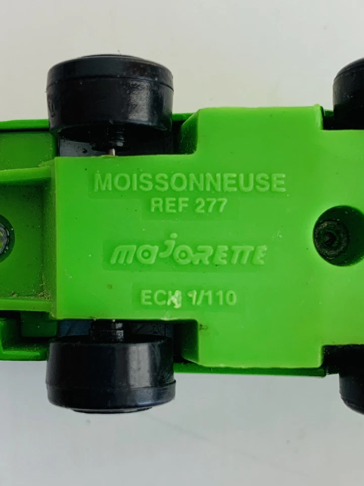 Vintage Mahdrescher Moissonneuse Ref 277 Majorette 1/110 ~ S200 90 ER Jahre EXC - Image 3 of 4