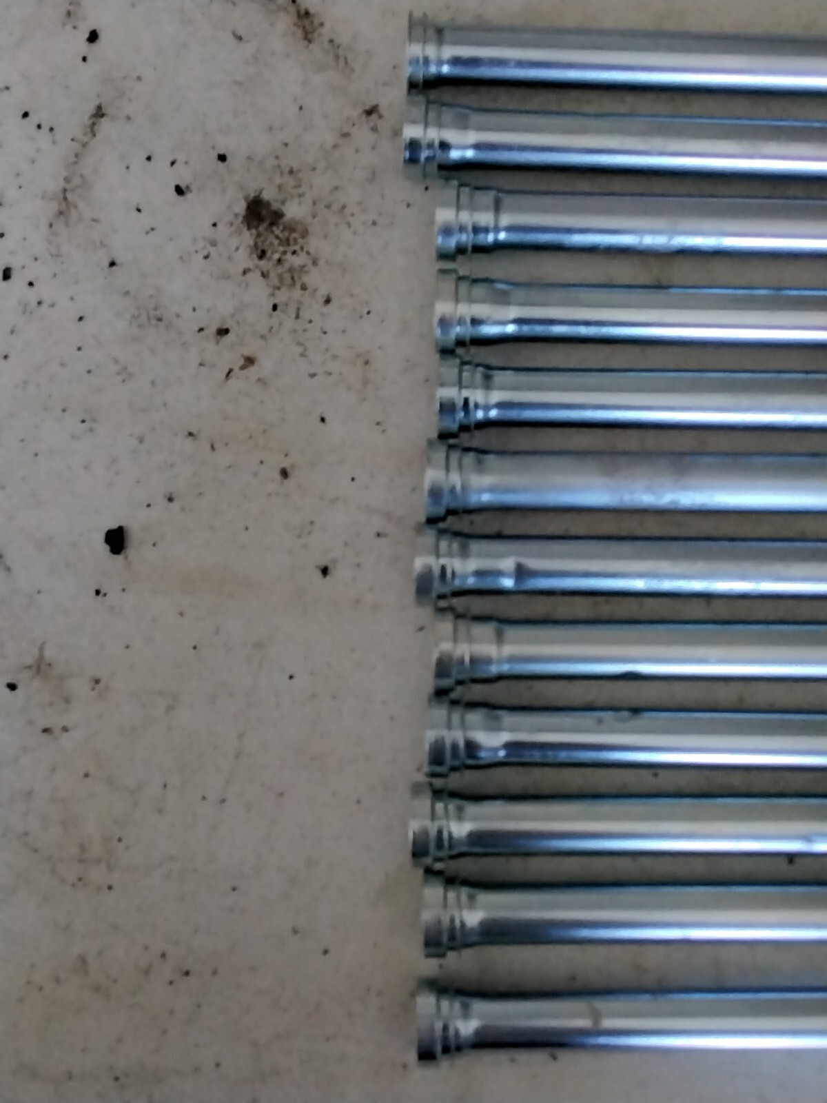Corvair And FC Push Rod Tubes Cleaned And ReZinced. Set Of 12 eBay