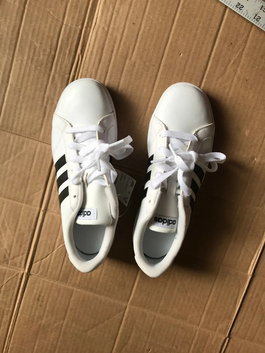 Adidas Kids Unisex Essentials Baseline Shoes - AW4299 Size US 4, UK 3-1/2,  FR 36 | eBay