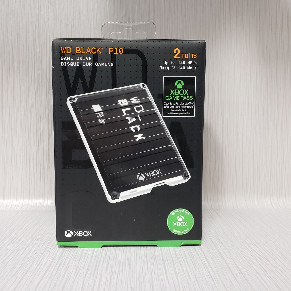WD_BLACK P10 2TB Game Drive for Xbox Portable External Hard WD_BLACK P10 2TB Game Drive for Xbox Portable External Hard
