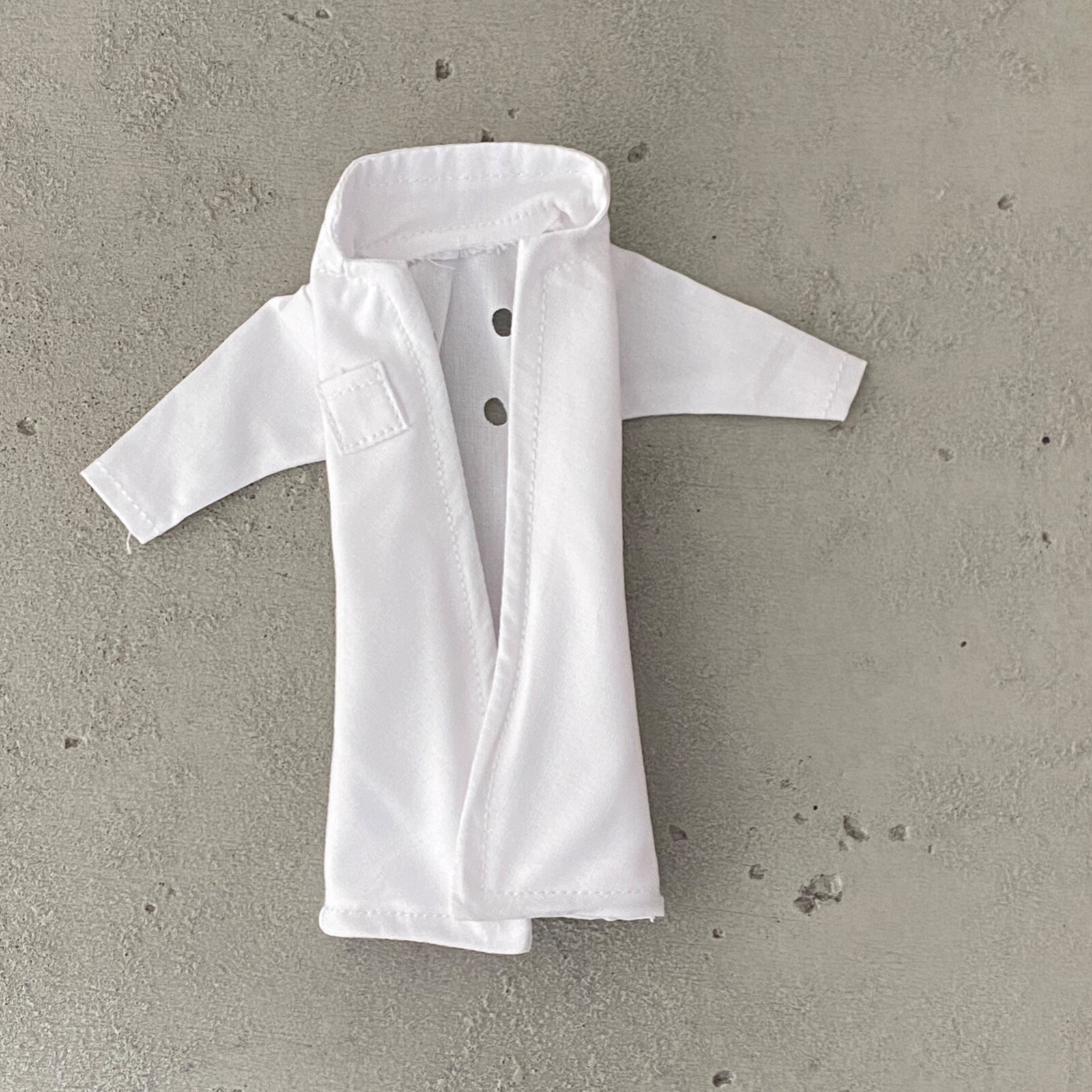 SU-LC-OCK: 1/12 White Wired Lab Coat for Marvel Legends Doc Ock (No Figure)