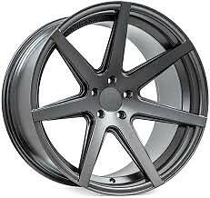 20” ROHANA RC7 MATTE GRAPHITE CONCAVE WHEELS FOR MASERATI GRAN TURISMO 20X9/11