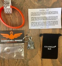 GUARDIAN BELL GRIM REAPER COMPLETE MOTORCYCLE KIT W/ HANGER & WRISTBAND