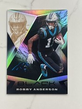 2021 Panini Black Copper #15 Robby Anderson /25 Carolina Panthers Football Card