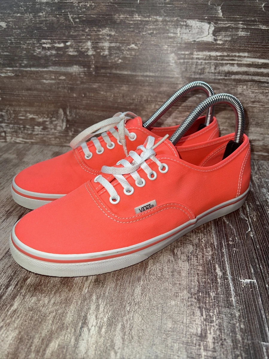 bright orange vans
