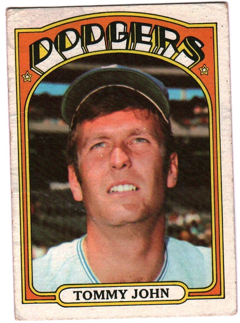 Tommy John trading card
