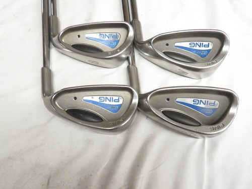 Used Ping G2 EZ Black Dot Iron Set 7-PW Ping CS Lite Regular Flex Shafts R - Picture 7 of 8