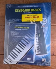Keyboard Basics The Ultimate Beginner Series New Book VHS/CD Still Sealed 836