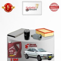 Inspektionskit Filter Und ÖL FüR Audi 80 B4 1.6 Und 74KW 101CV 1996->