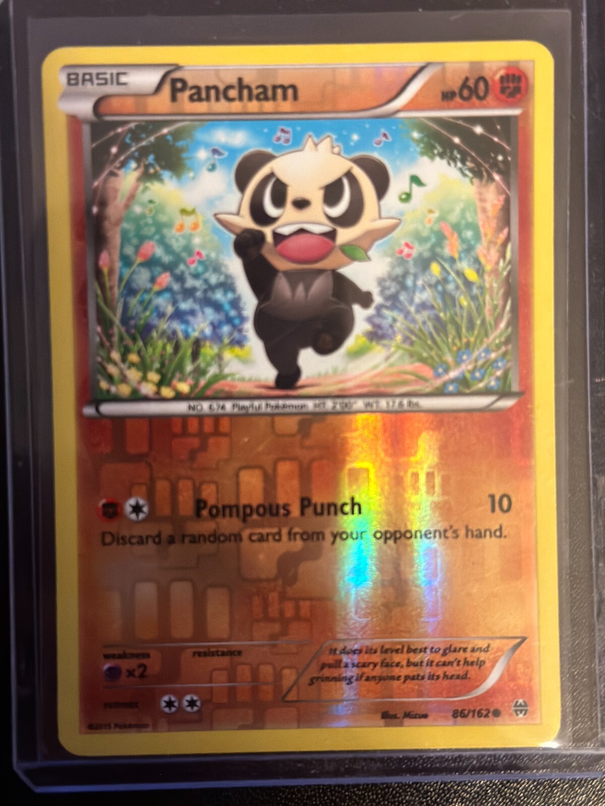 Pokemon TCG PANCHAM 86/162 - XY BREAKthrough - Rev Holo - MINT
