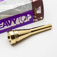 Genuine Denis Wick 1X Heavytop 24K Gold Trumpet Mouthpiece NEW